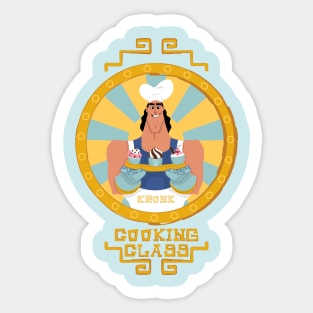 Cooking Class with Kronk Sticker